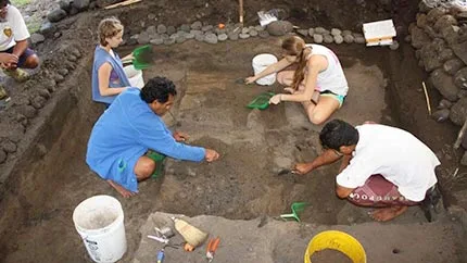 Large-scale Excavation in the Marquesas