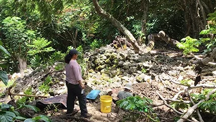 Test Excavation in Hawaiʻi